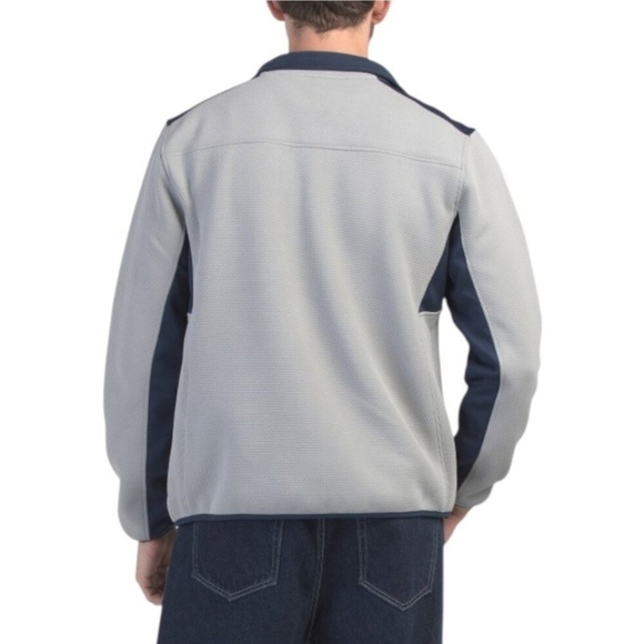 🔹️SPYDER🔹️ Encore Full Zip Fleece Pewter Jacket - Picture 2 of 4